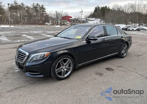 2015 Mercedes-Benz S 550 4Matic z USA, uszkodzony, nr VIN WDDUG8FB1FA149384